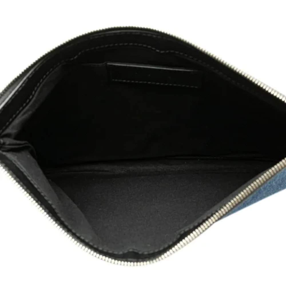 Balenciaga Vintage Pre-owned Leather clutches Black Dames