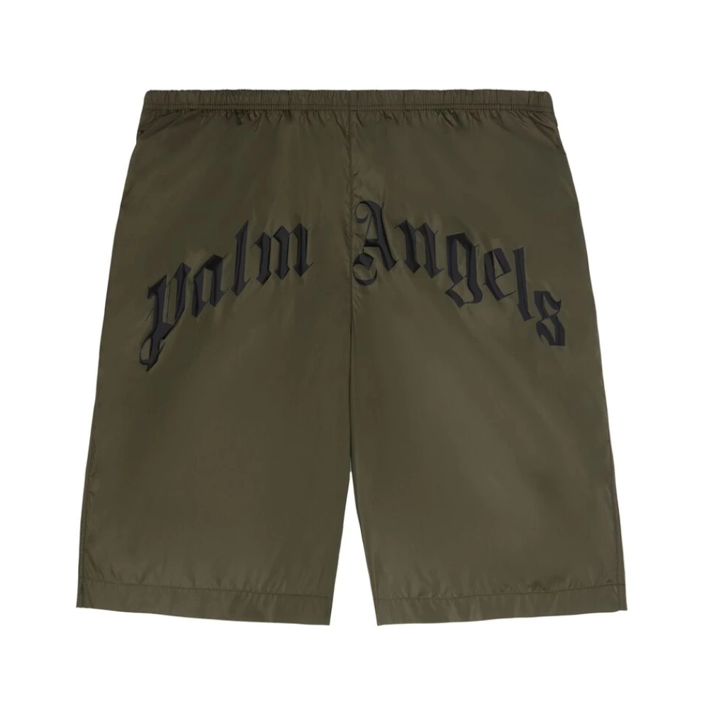 Palm Angels Varen Groen Strandkleding Zakken Green Heren