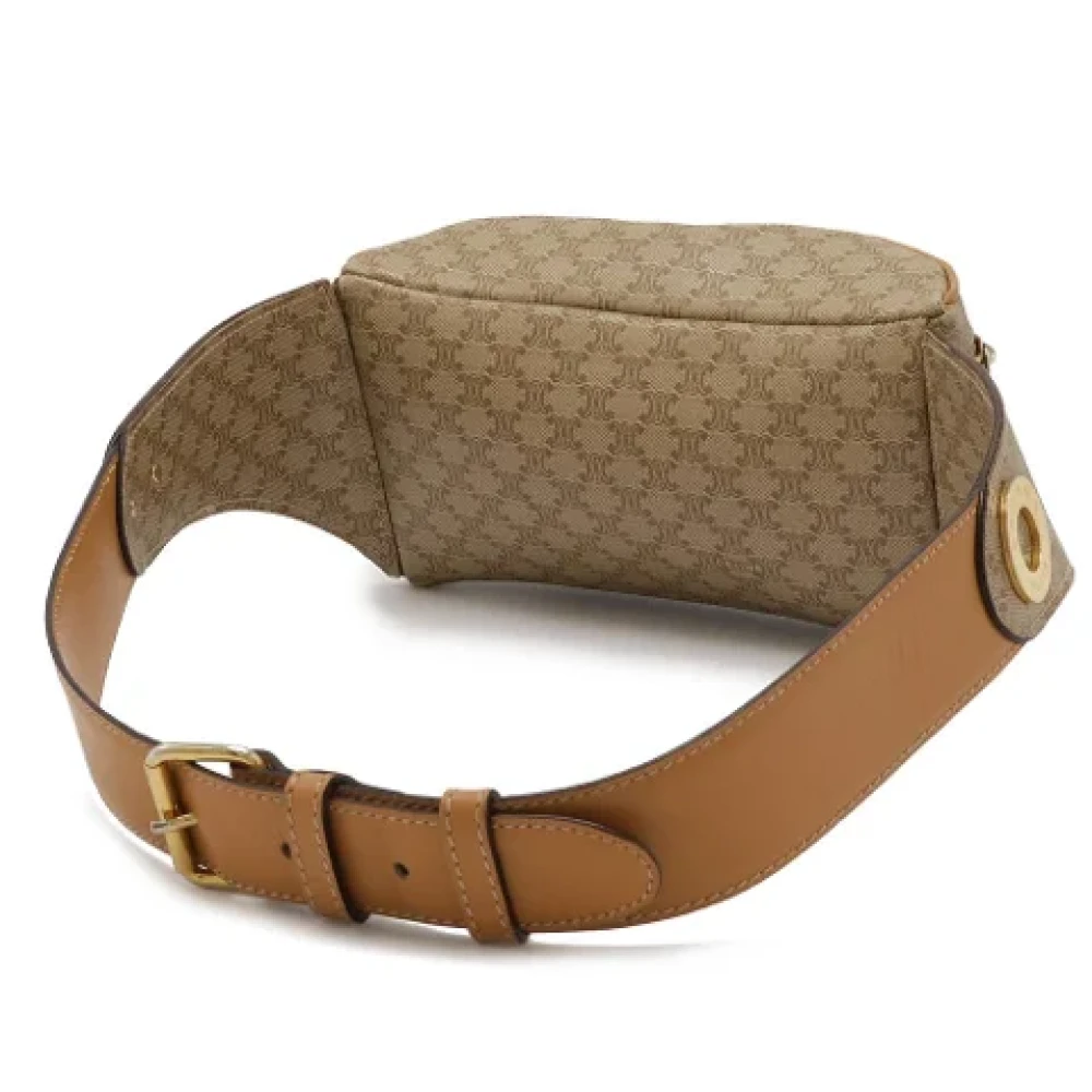 Celine Vintage Pre-owned Plastic celine-bags Beige Dames