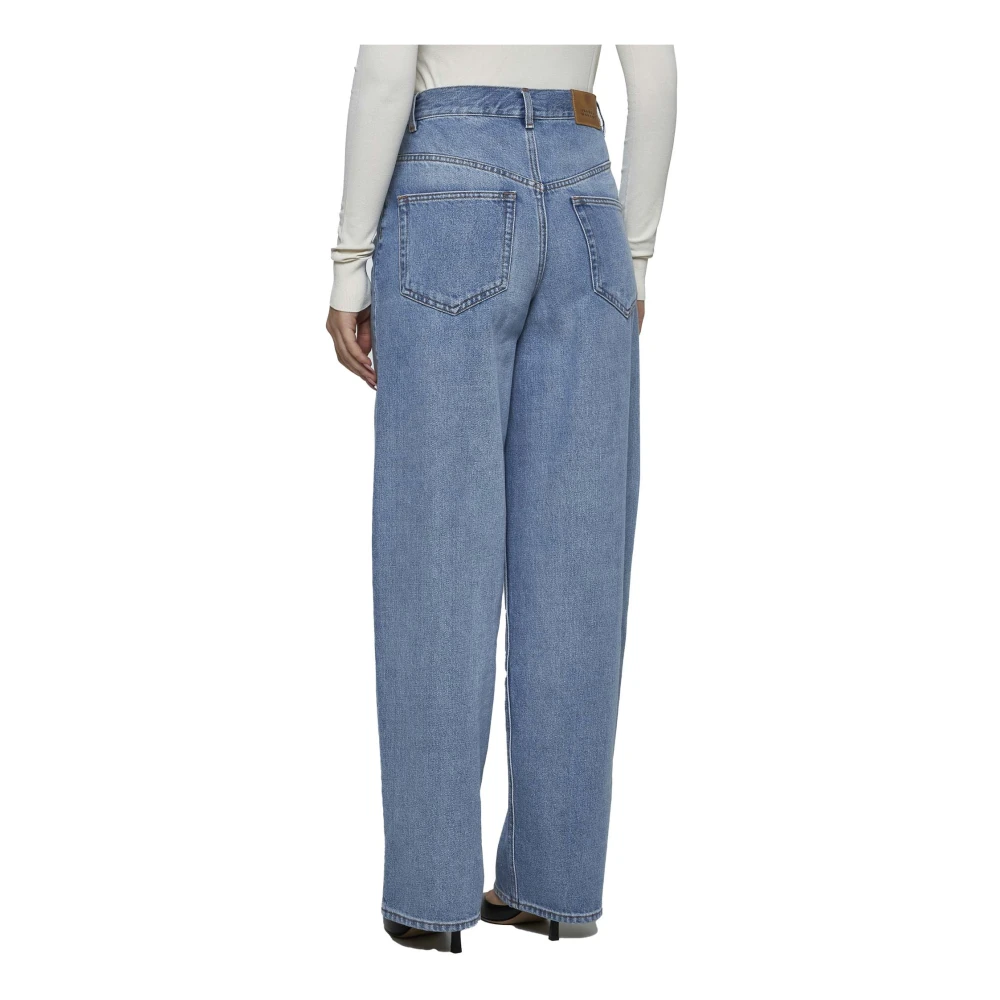 Isabel marant Ice Blue Denim Jeans Blue Dames