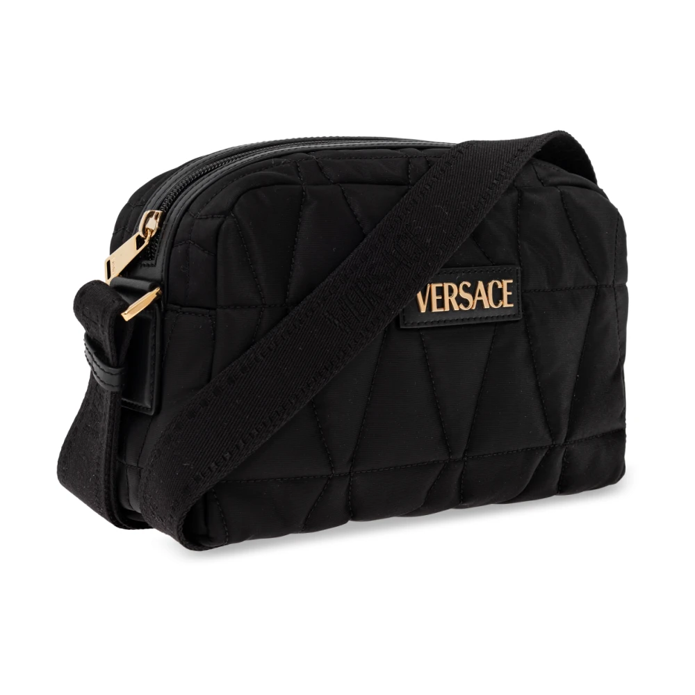 Versace Schoudertas met logo Black Heren
