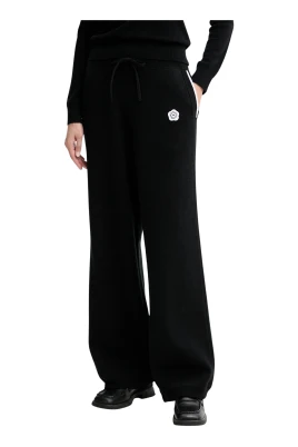 Byxdress med logotypmärke och dragsko
