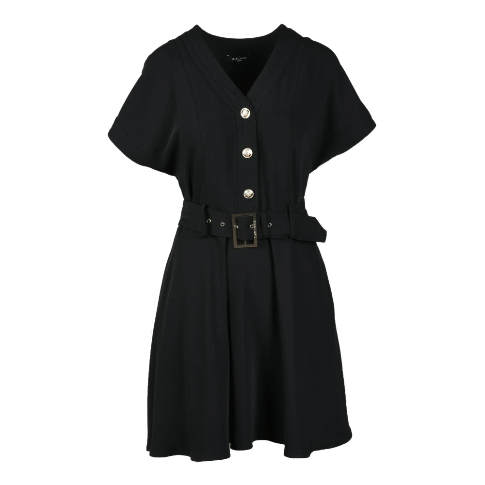 Guess Elegante Damesjurk van Polyester Black Dames