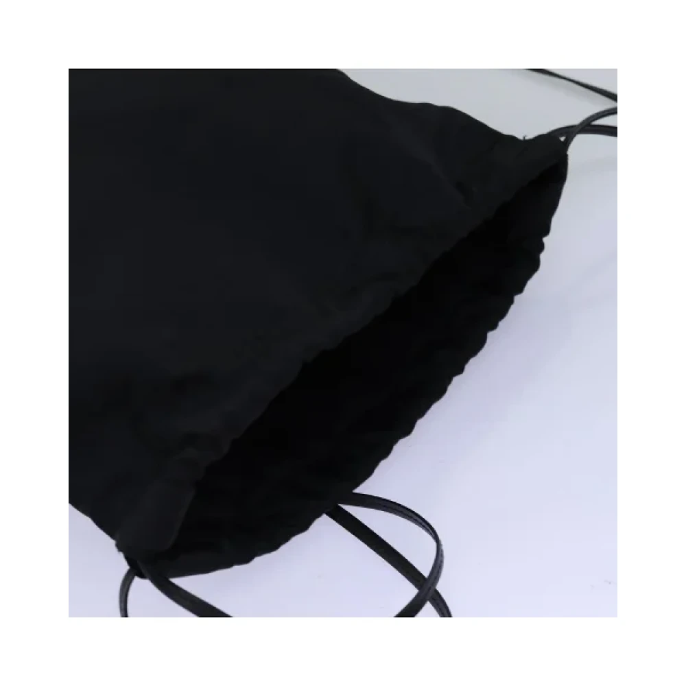 Prada Vintage Pre-owned Nylon prada-bags Black Dames