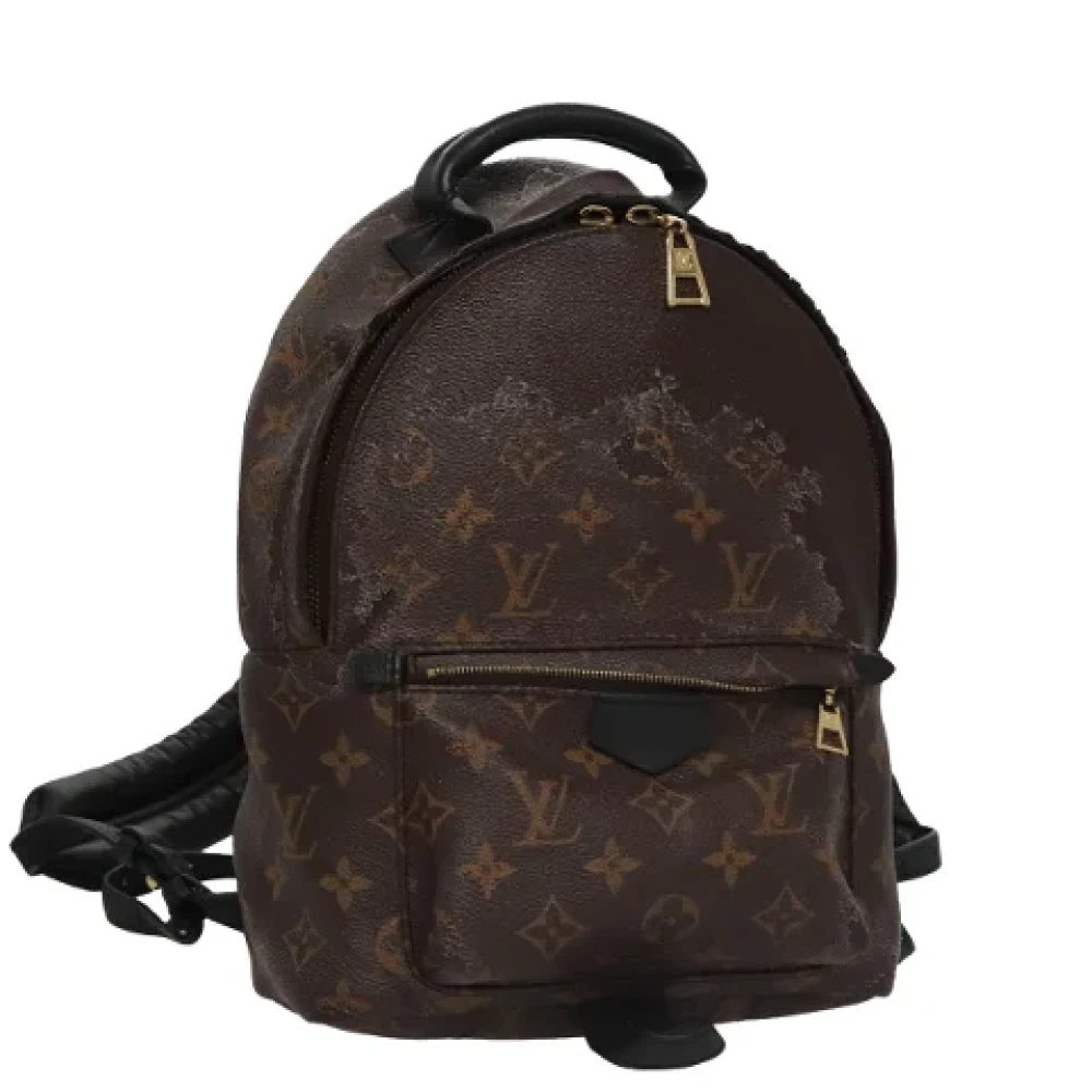 Louis Vuitton Vintage Pre-owned Canvas backpacks Brown Dames