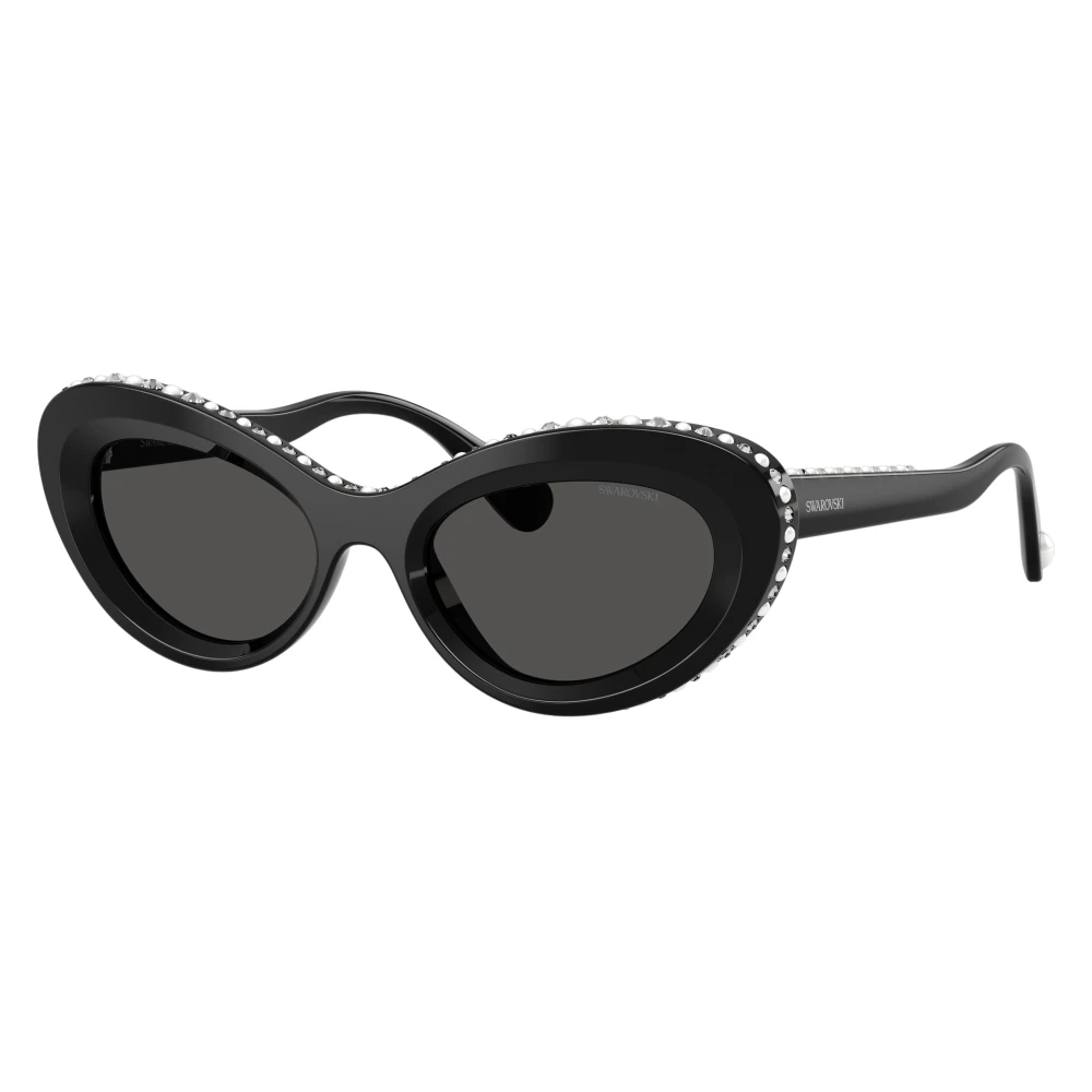Swarovski Unisex Black 0Sk6061u - Sunglasses - 51 Mm - Accessories