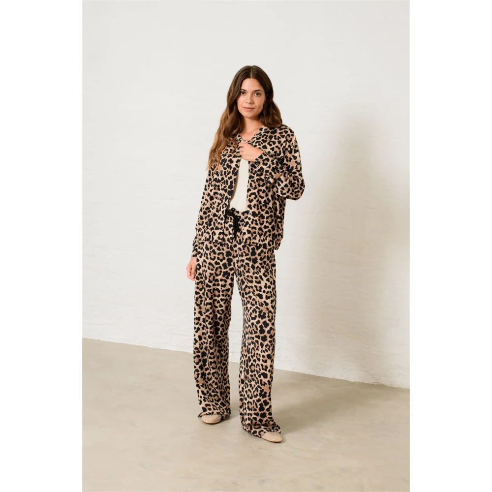 Soyaconcept Luipaardprint Elastische Taillebroek Multicolor Dames