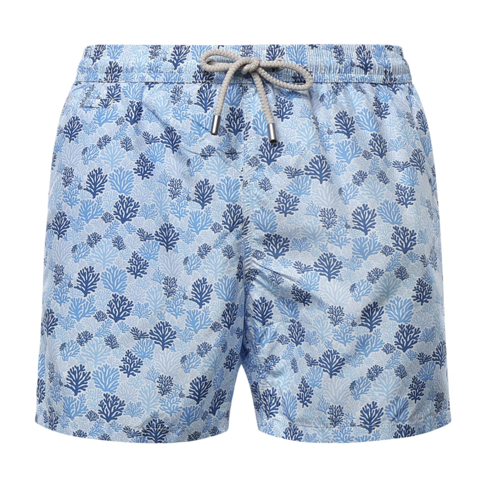 Mc2 Saint Barth Blue Lighting Ultralight Swim Short - Male - Beachwear - 4XL - Swimwear