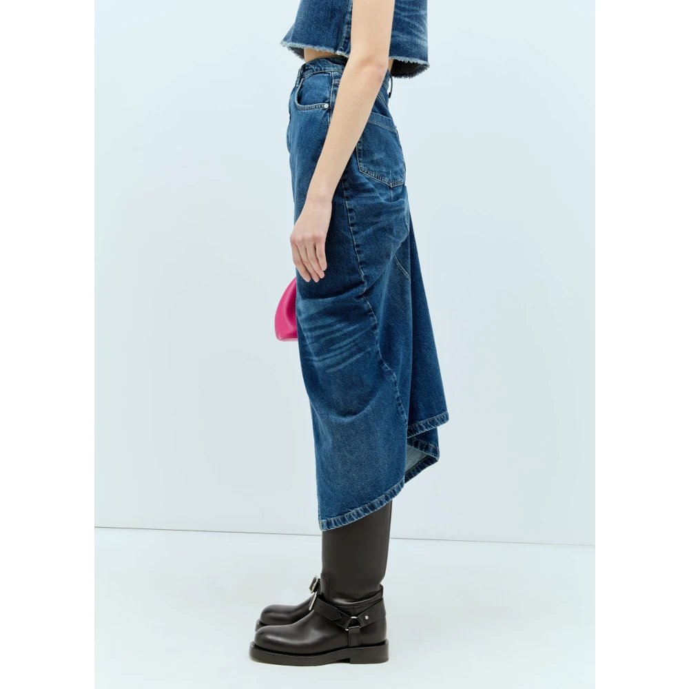 Reward If Found Mermaid Denim Rok Blue Dames