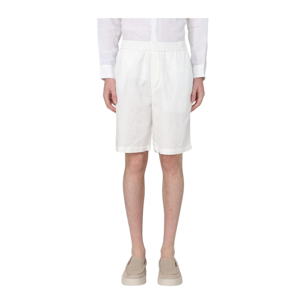 Armani Exchange Mannelijk Beige Stijlvolle Casual Shorts Klassieke Pasvorm