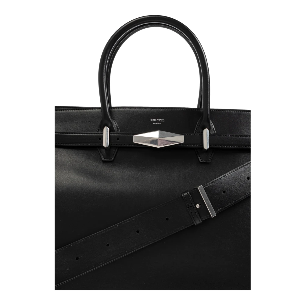 Jimmy Choo Handtas Diamant Medium Black Dames