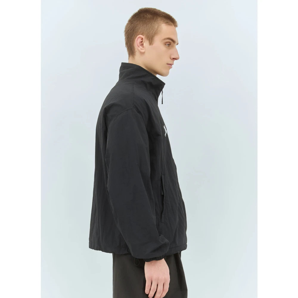 66 North Shell Weave Track Jacket Black Heren