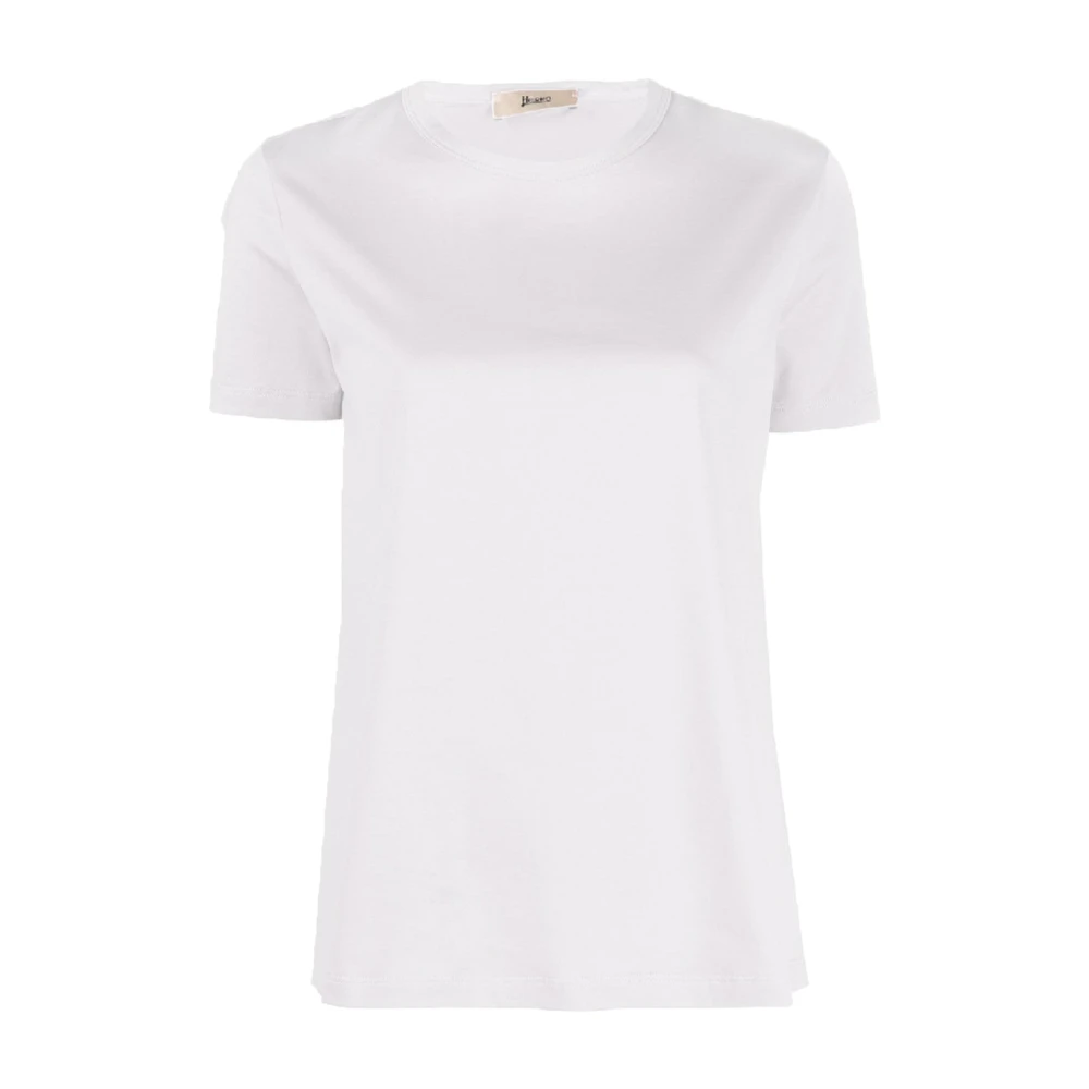 Herno Women's White Crewneck T-Shirt - T-Shirts - 3XL - Tops