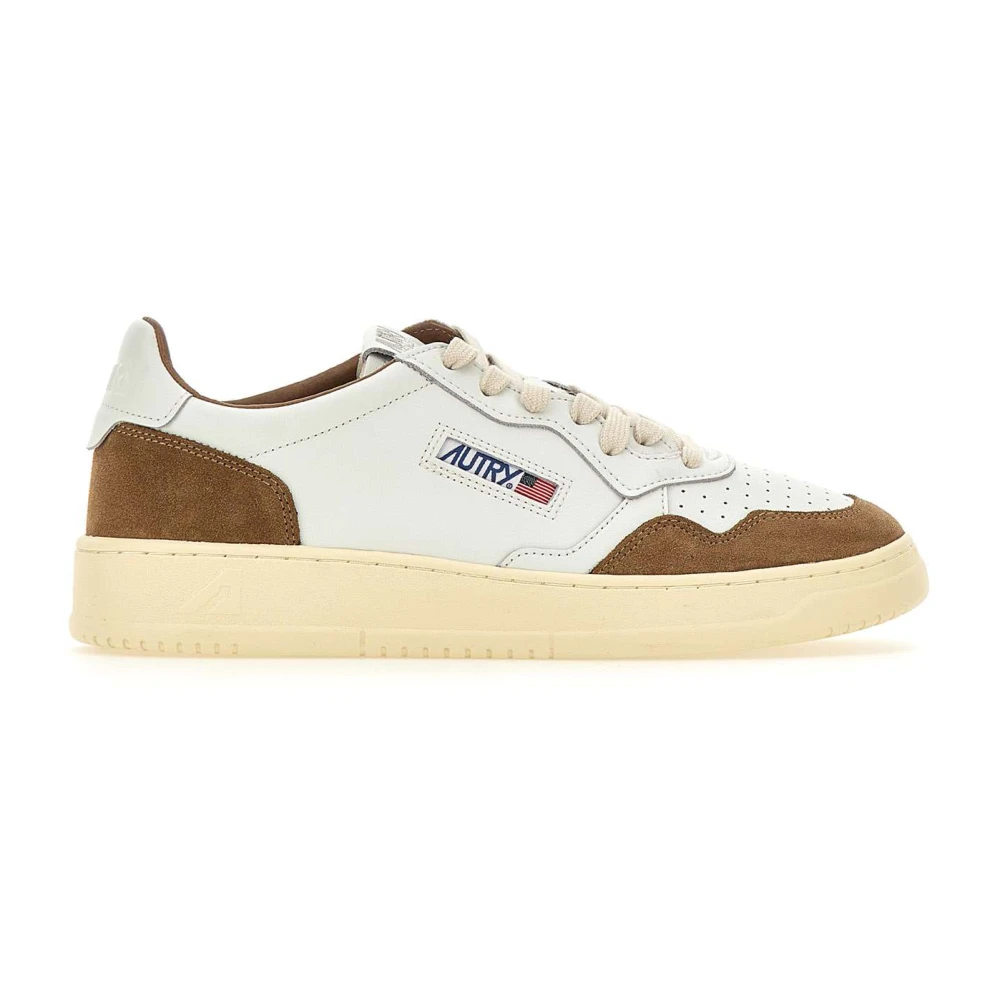 Autry White Sneakers, Male, 7 Uk, Medalist Low