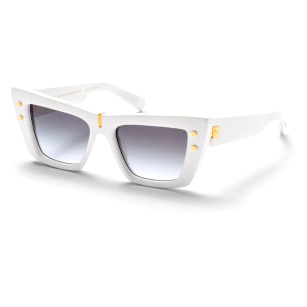 Balmain Unisex White B - Eye Sunglasses - Sunglasses - 54 Mm - Accessories