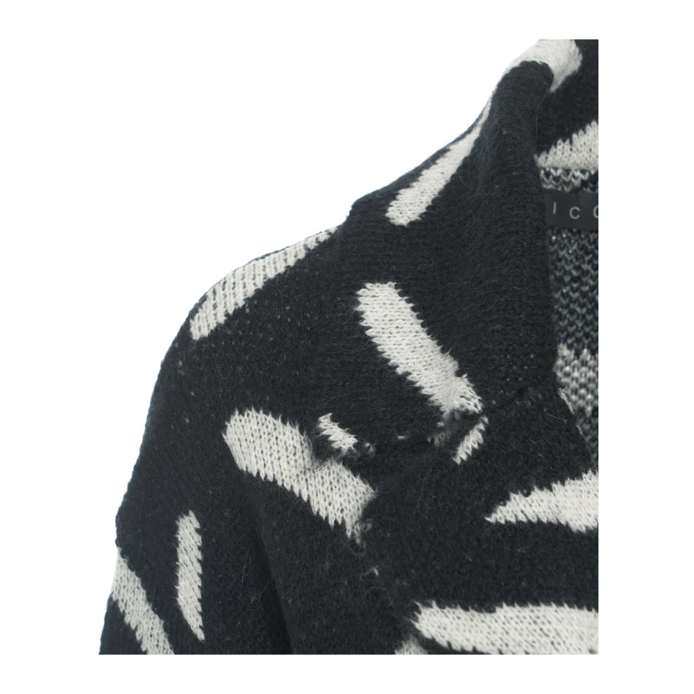 Kaos Zwarte Jas Aw24 Dameskleding Black Dames