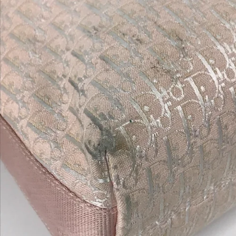 Dior Vintage Pre-owned Fabric dior-bags Pink Dames