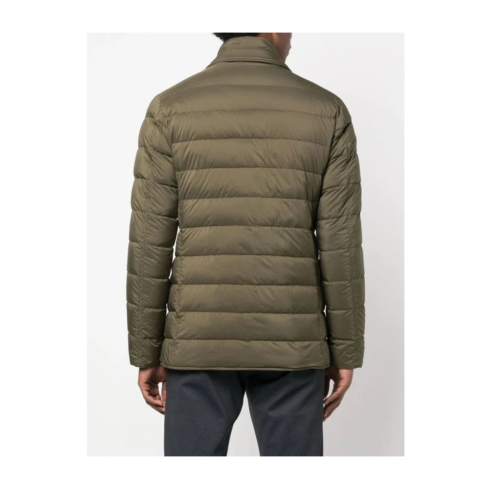 Herno Olijfgroene Jas Green Heren