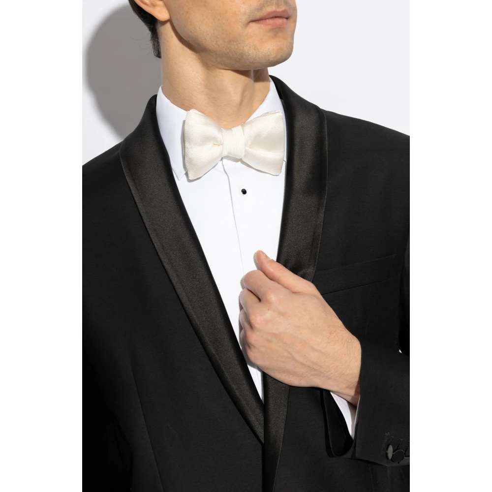 Tom Ford Zijden vlinderdas White Heren