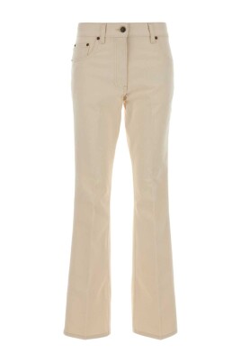 Jean Closed Italy Beige Nude - Taille 36/38 (W27), Coupe Droite, Occasion En Très Bon état