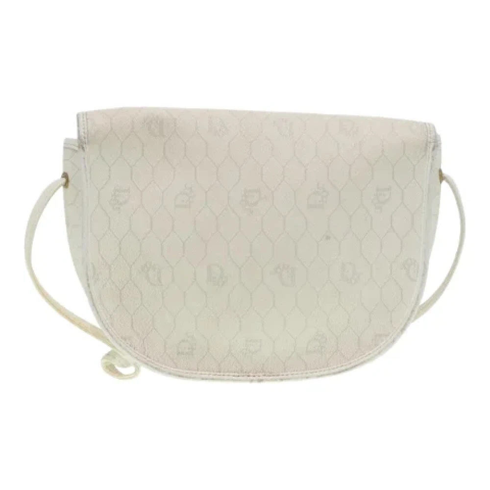 Dior Vintage Pre-owned Canvas dior-bags White Dames