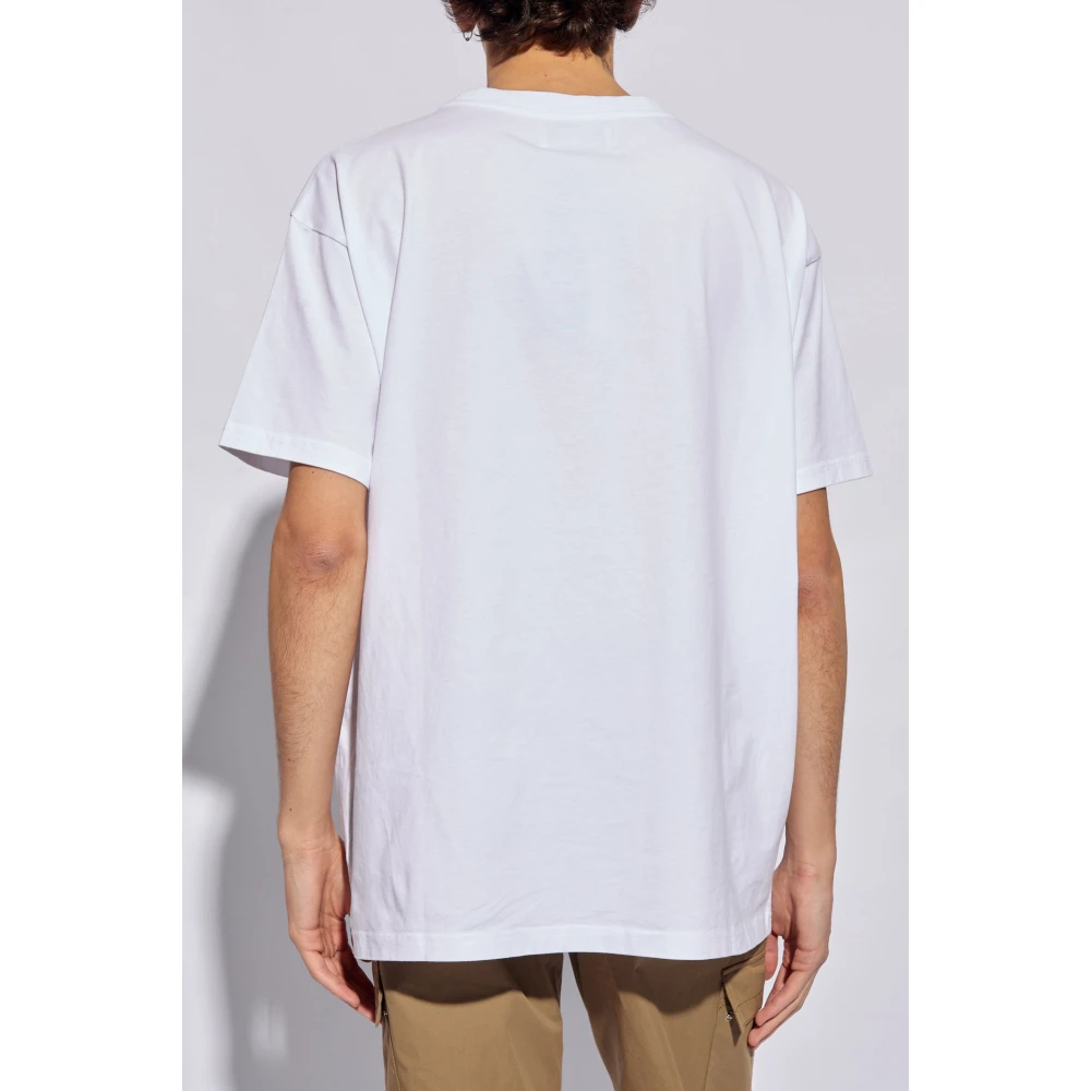 Vivienne Westwood Time Machine T-shirt met print White Heren