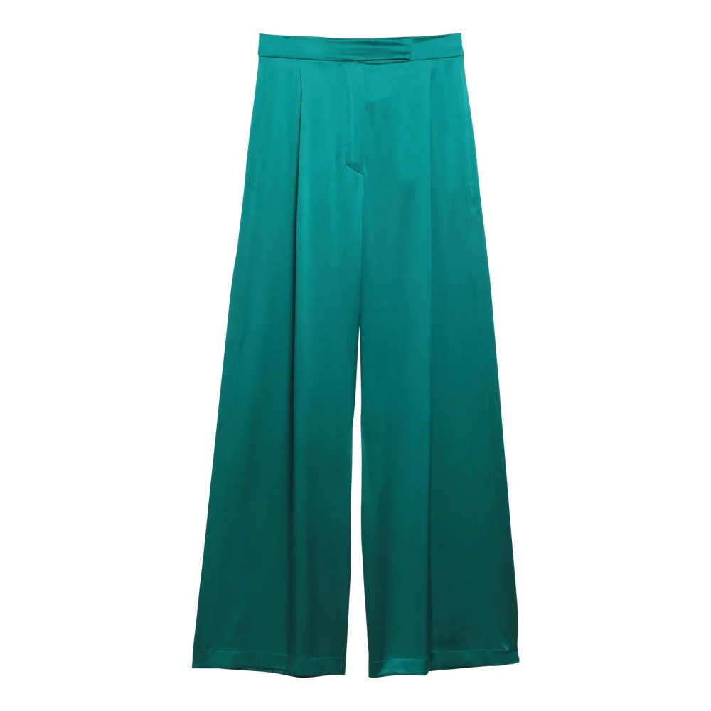 Max Mara Wijde Broek Green Dames
