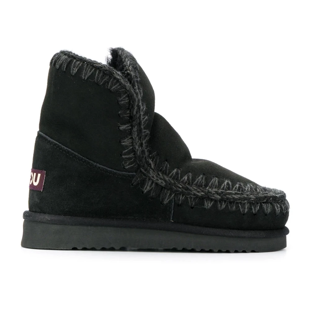 Mou Women's Black Winter Ankle Boots