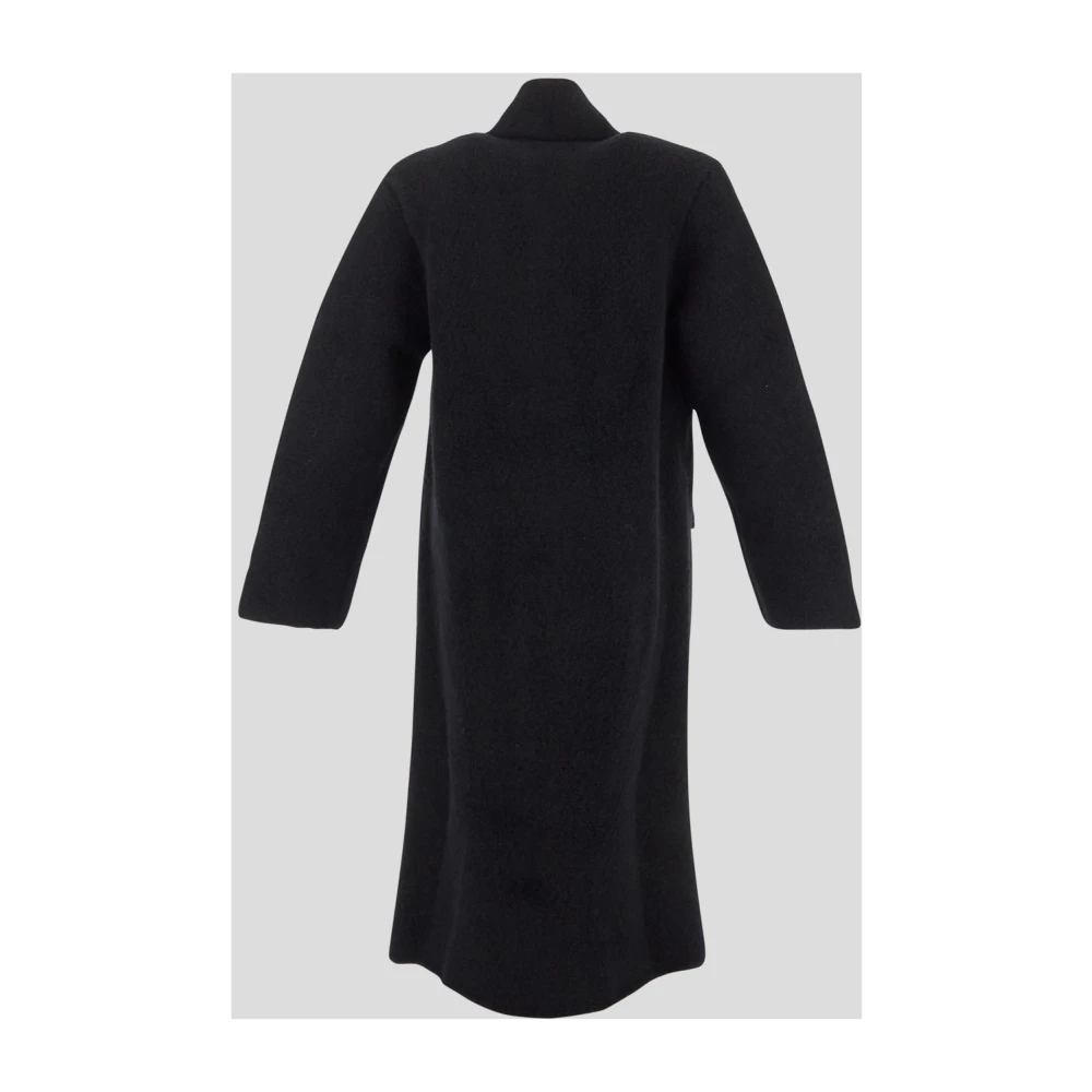 Laneus Wollen Gebreide Jas Black Heren