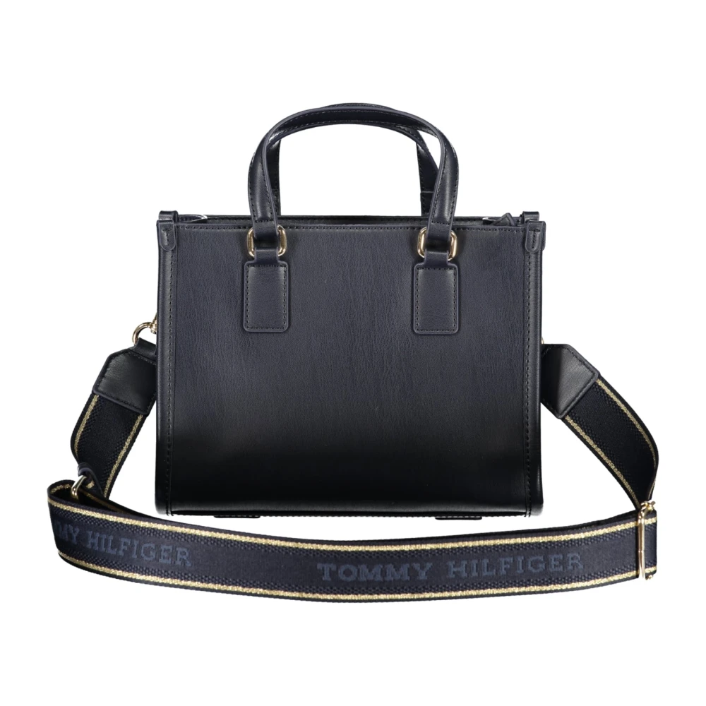 Tommy Hilfiger Blauwe Dames Tas met Verstelbare Band Blue Dames