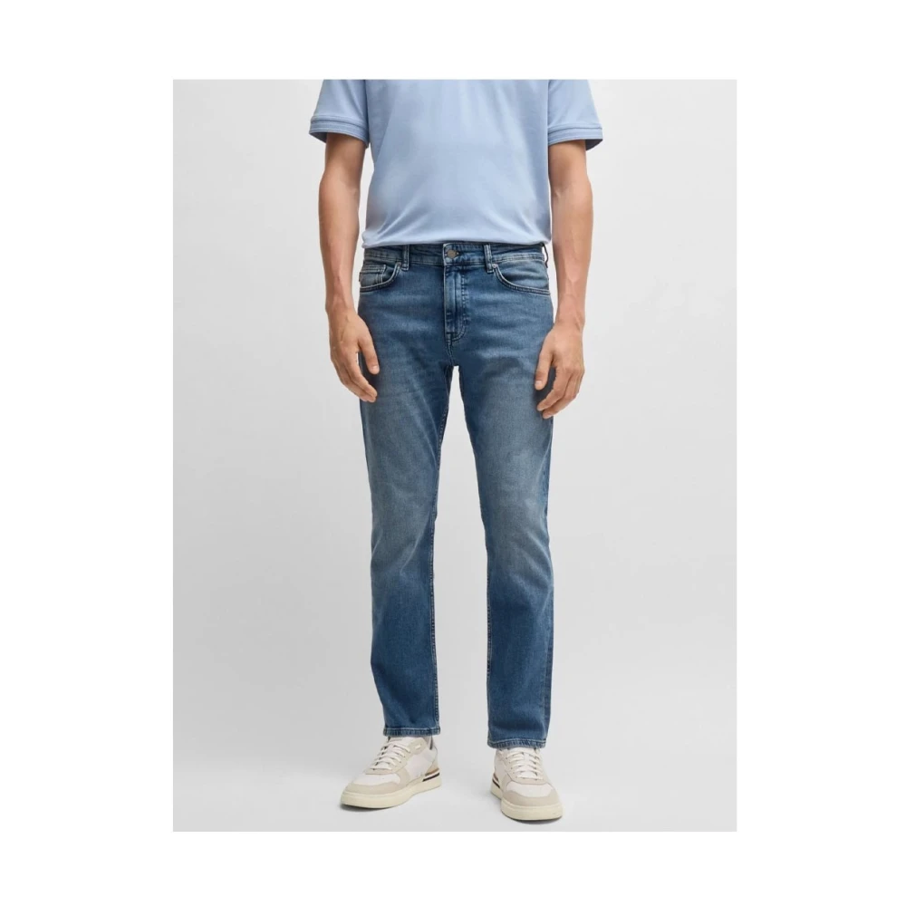 Hugo Boss Stijlvolle Denim Jeans voor Mannen Blue Heren