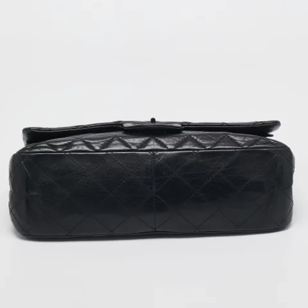 Chanel Vintage Pre-owned Leather chanel-bags Black Dames