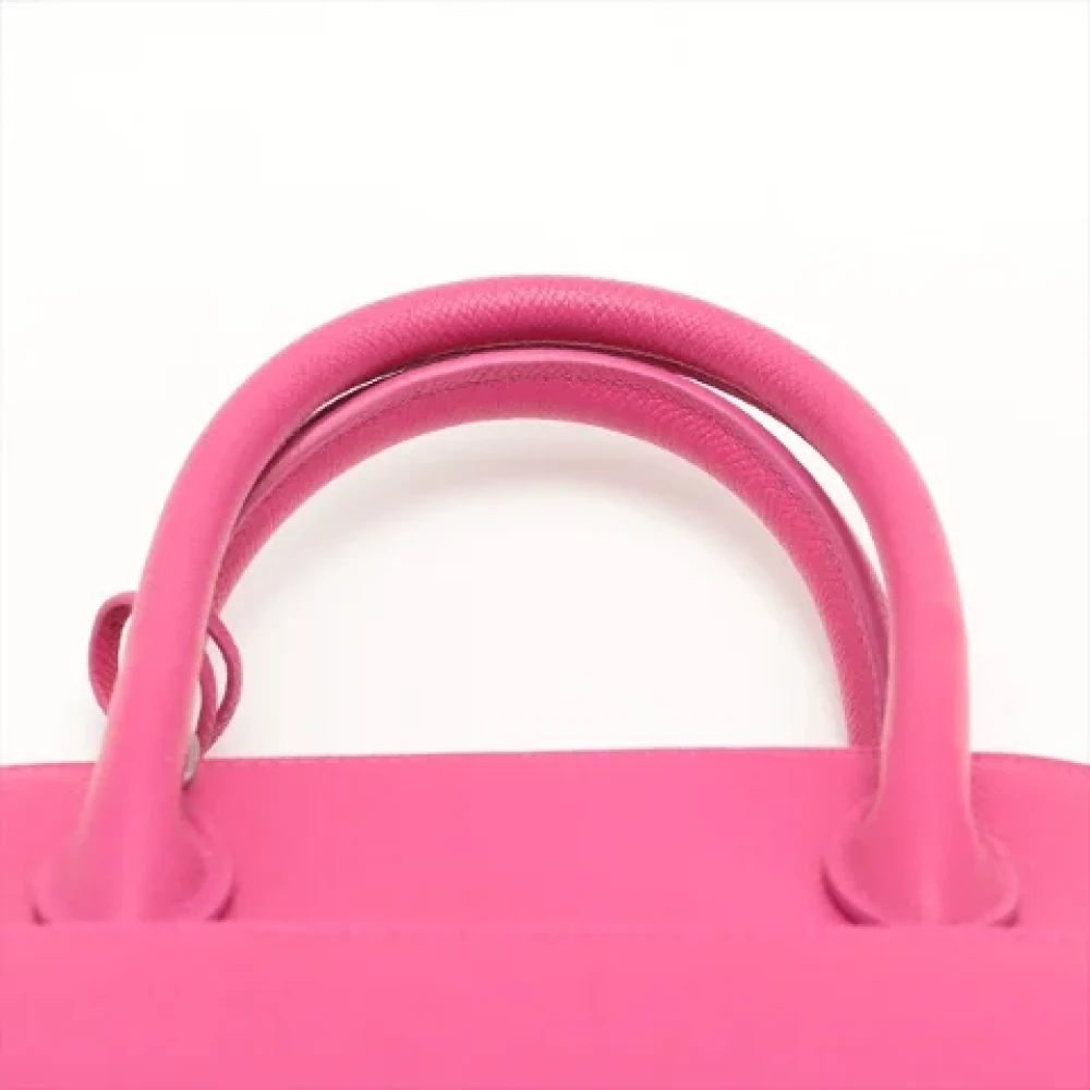 Balenciaga Vintage Pre-owned Leather handbags Pink Dames