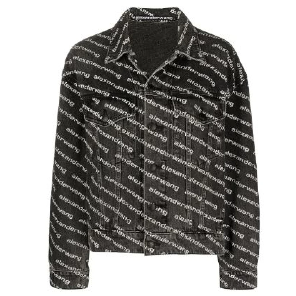 Jackets > Denim Jackets - - Alexander Wang - Modalova