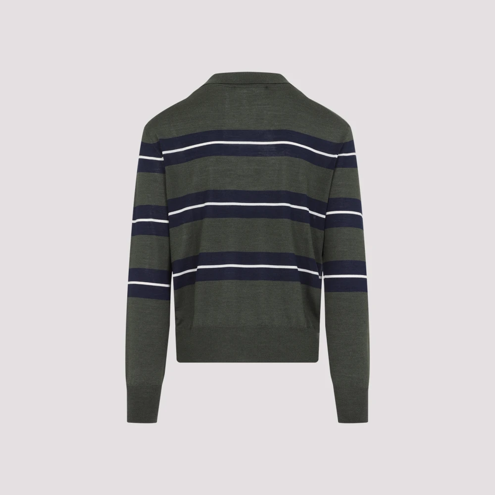 Ami Paris Gestreepte poloshirt Multicolor Heren
