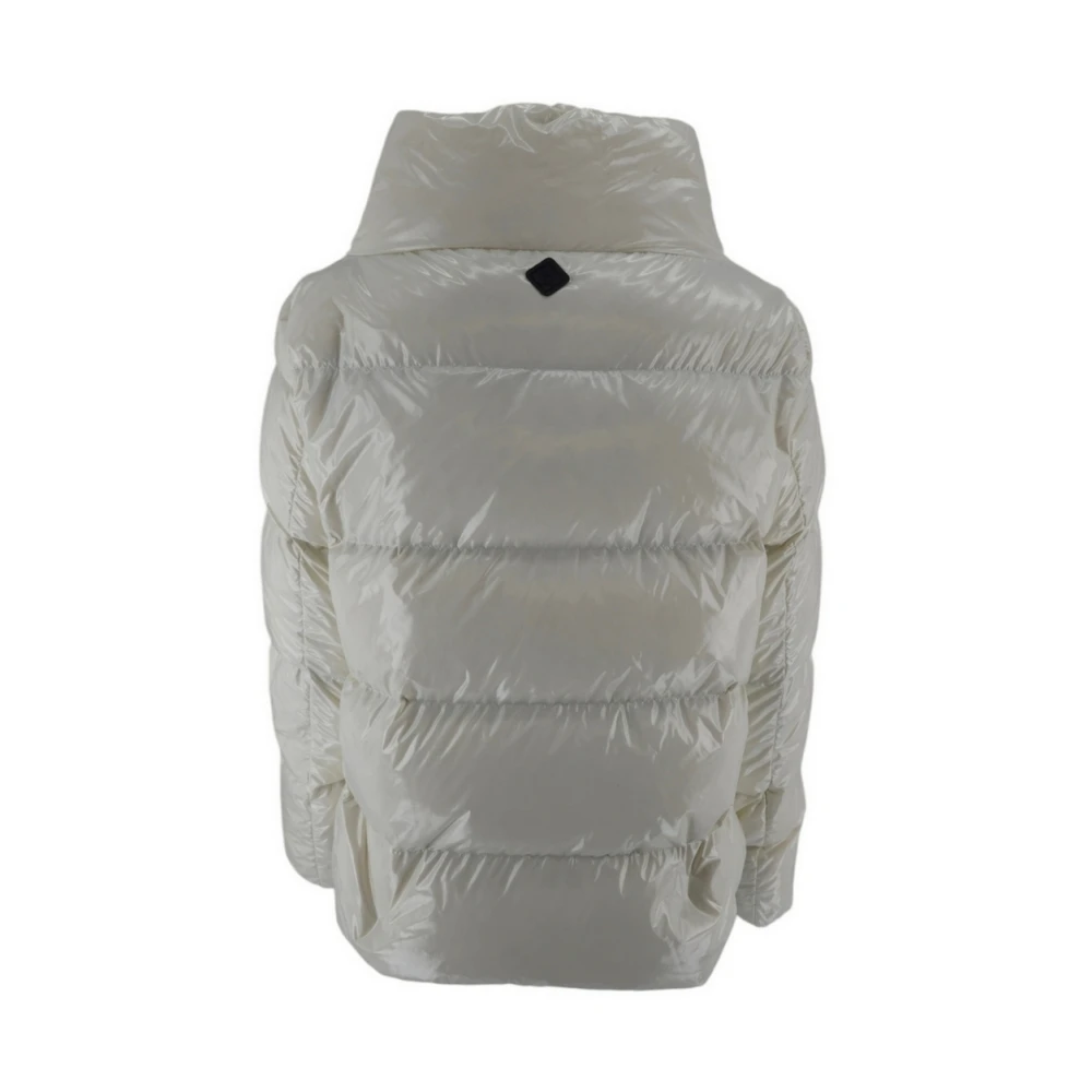 Herno Glossy Cappa Jas White Dames
