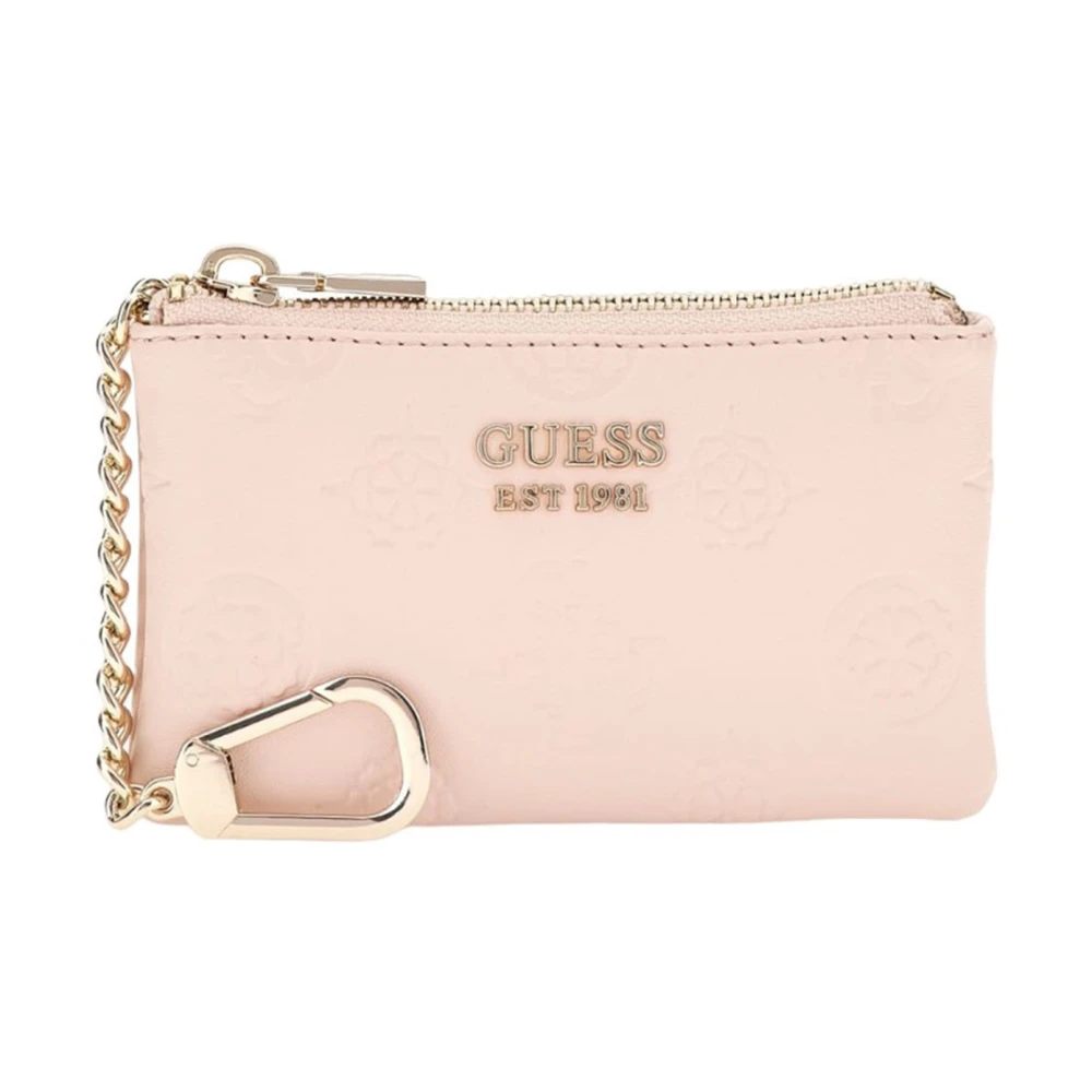 Guess Dames Synthetische Portemonnee Pink Dames