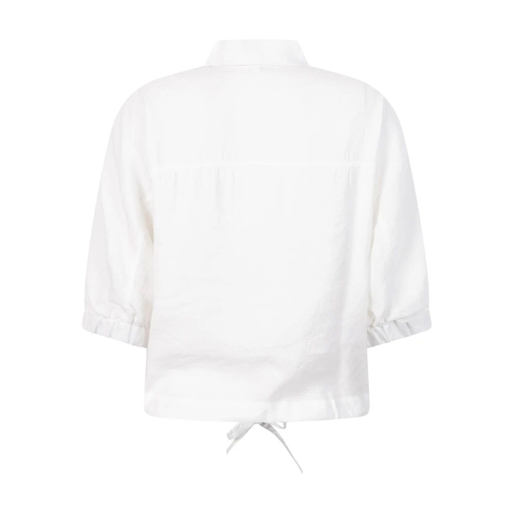 Zoso Korte Mouw Lisa Blouse White Dames
