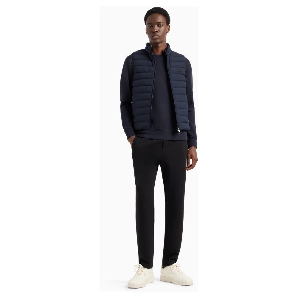 Emporio Armani Blauwe Sweater Collectie Blue Heren