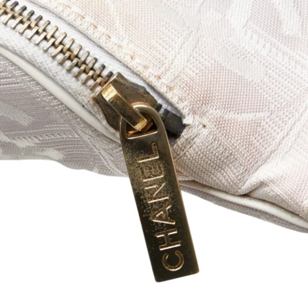 Chanel Vintage Pre-owned Canvas chanel-bags Pink Dames