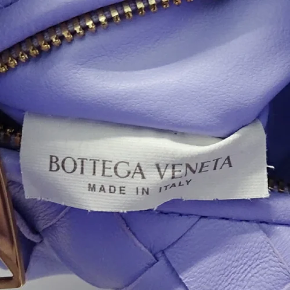 Bottega Veneta Vintage Pre-owned Leather handbags Purple Dames