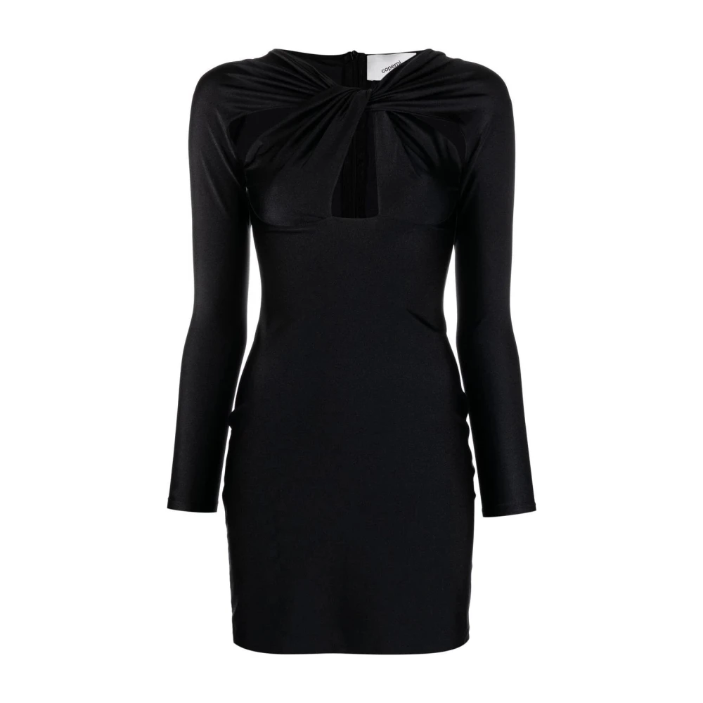 Coperni Women's Black Cut-Out Mini Dress - Short Dresses - Xs - Dresses