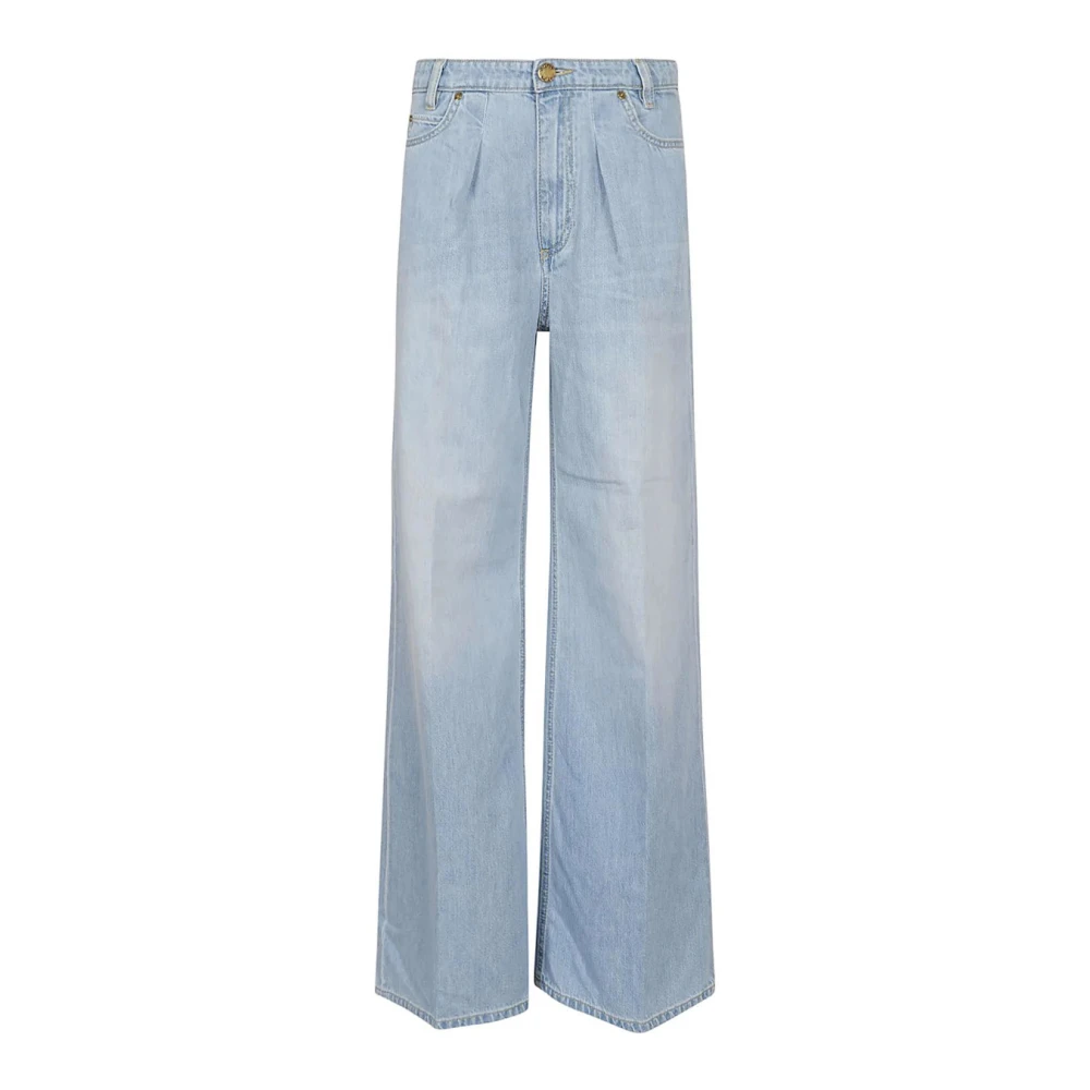 pinko Denim Jeans voor Vrouwen Ss24 Blue Dames