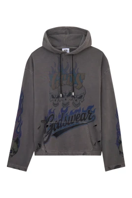 Riders Print Hoodie
