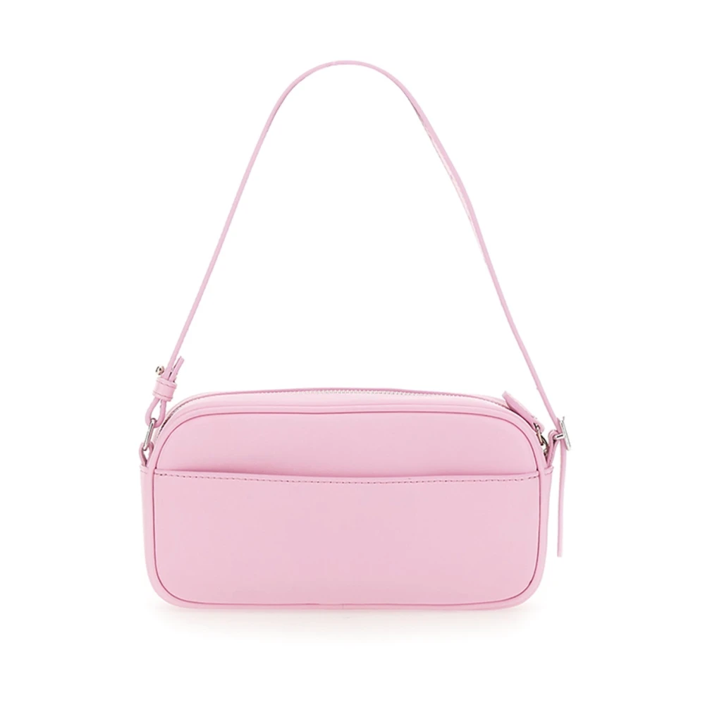 Courrèges Koeienhuid Leren Baguette Heruitgave Handtas Pink Dames