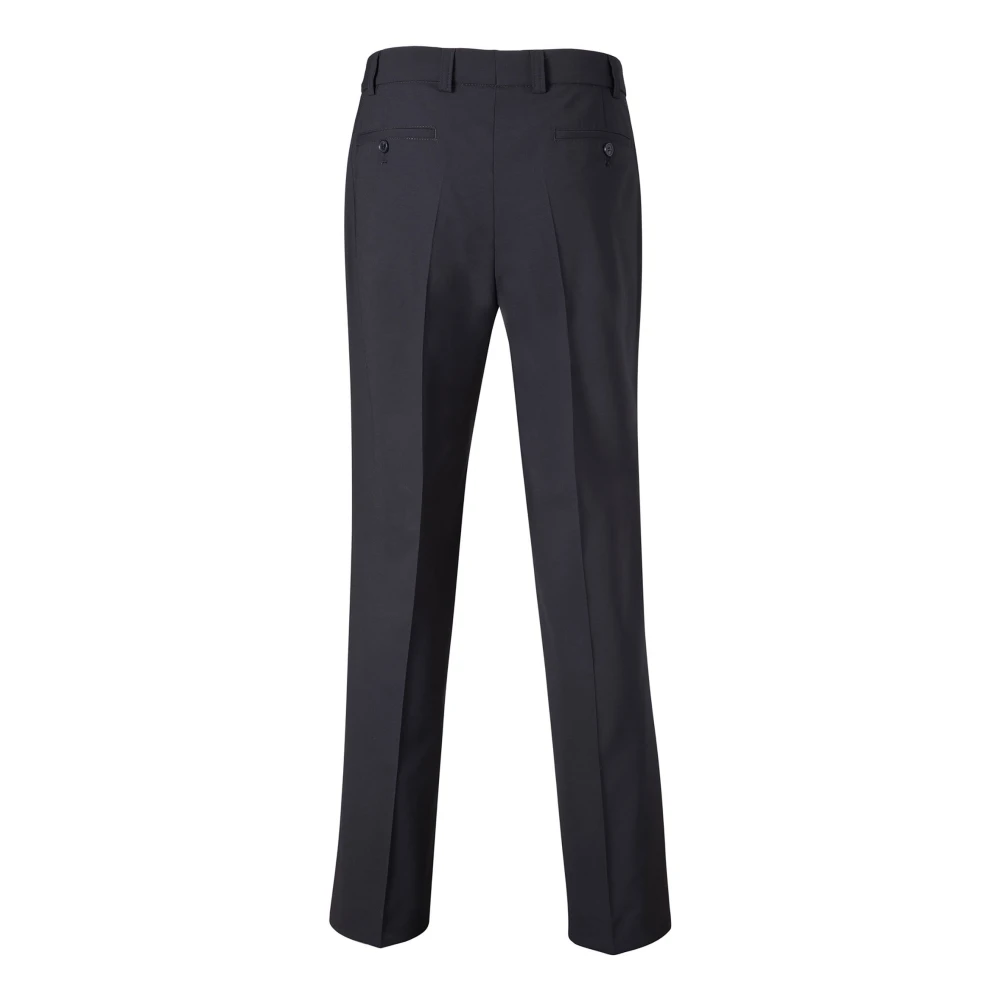 Eurex Elegante wolblend zakelijke chino's Blue Heren