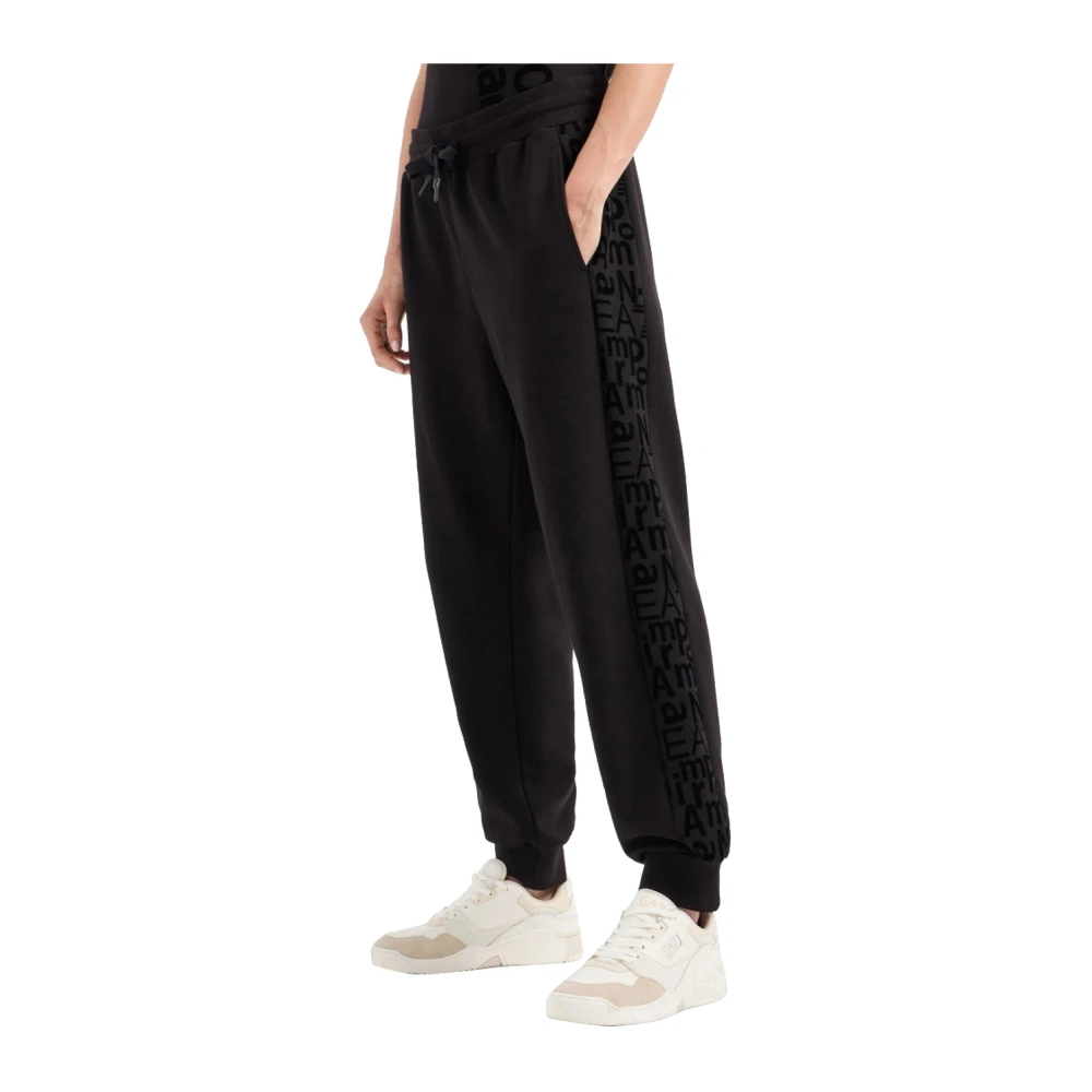 Emporio Armani EA7 Zwarte Beauty Broek Set voor Vrouwen Black Dames