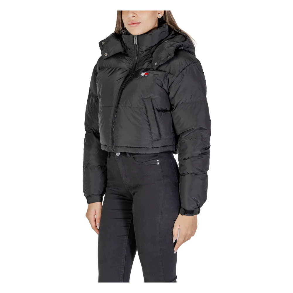 Tommy Jeans Alaska Dames Jassen Collectie Black Dames