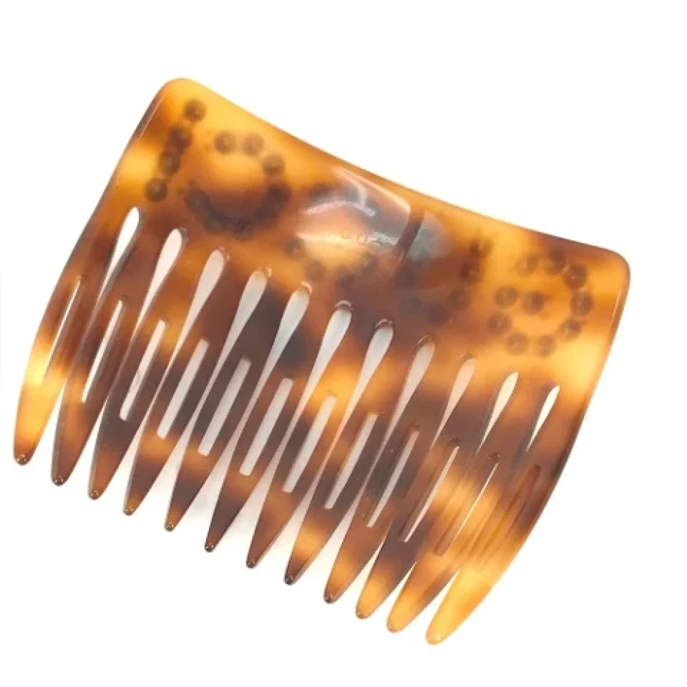 Gucci Vintage Pre-owned Plastic hair-accessories Brown Dames