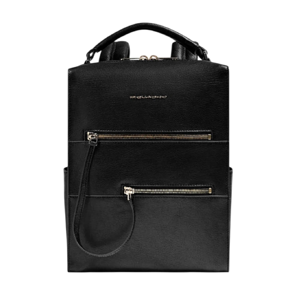 Piquadro Women's Black W140 Backpack